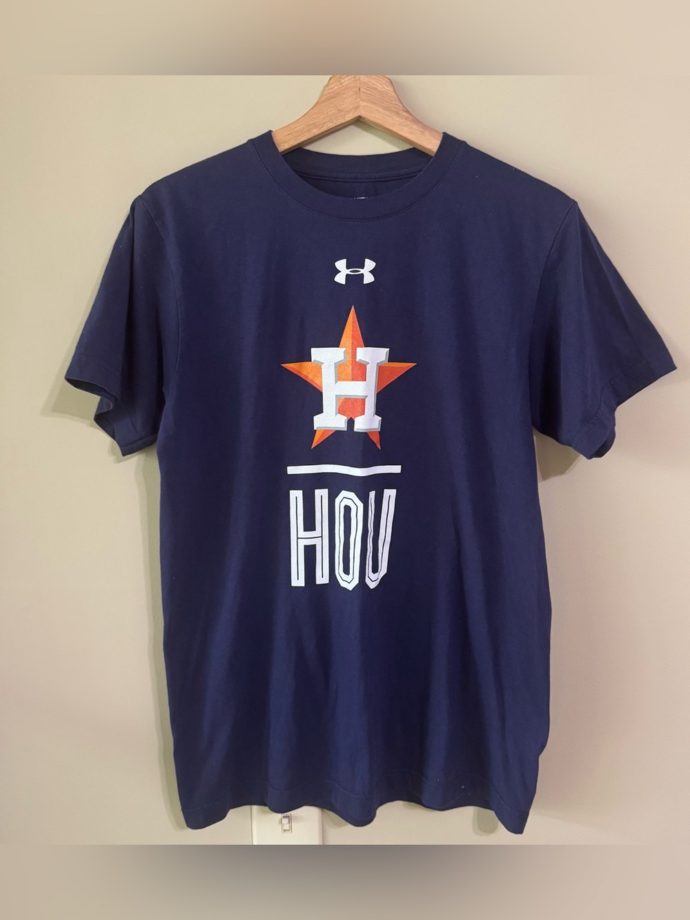 Men’s Under Armour Houston Astros Baseball T-shirt Size Medium